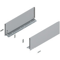 LEGRABOX pure - Laterala C sertar argintiu polar mat, 770C,set, Blum