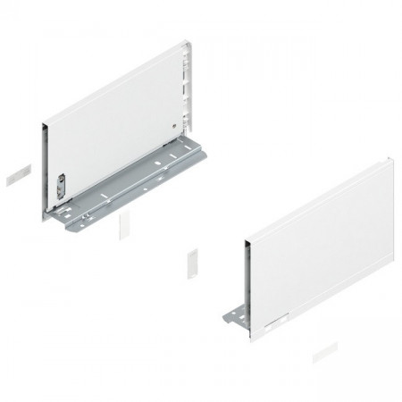 LEGRABOX pure - Laterala C sertar alb-matase mat 770C4002S, set, Blum