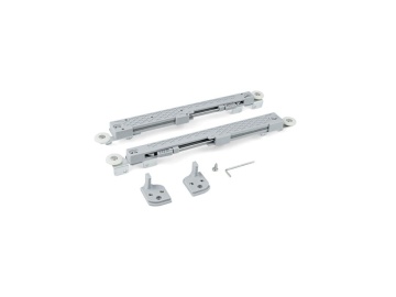 Kit amortizor 50kg + set role superioare sistem usi glisante Galex Optim 18mm - Img 2
