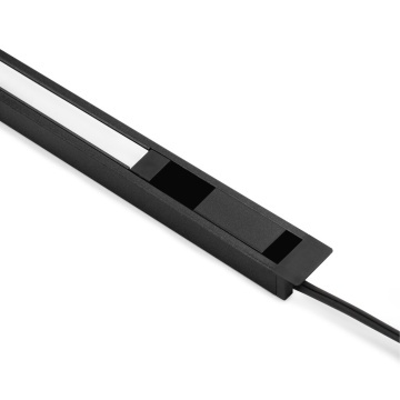 Kit de accesorii si cablu de alimentare pentru profil Diwo 24V/DC aluminiu si plastic negru - Img 4