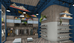 LAMINATE - U540 Albastru denim ST9