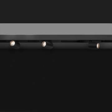 Lampa LED Focus pentru profil Diwo 24 V/DC, lumina calda 2700K finisaj negru - Img 4