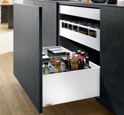 Laterala F sertar Legrabox pure set alb, 770F Blum