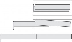 Mecanism extensie blat de lucru Topflex 505.70.200 Hafele 