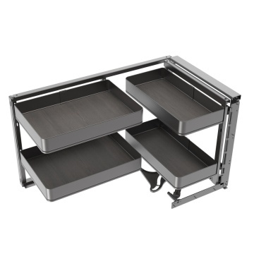 Mecanism extractibil de colt Easy Handling, directia de rotire dreapta, gri antracit - Img 3
