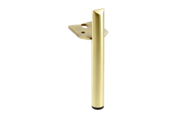 Picior mobilier, canapele RONDA H150, 180mm, finisaj auriu