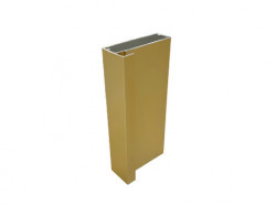 Profil aluminiu pentru rama 3m finisaj auriu mat