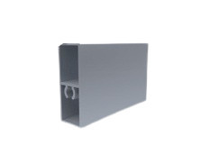 Profil orizontal intermediar 3m aluminiu sistem usi glisante LINE-PAX Sevroll