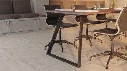 Structura birou HA Side finisaj negru mat sistem Hide
