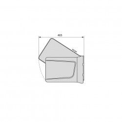 Cos gunoi Prestige 15L antracit