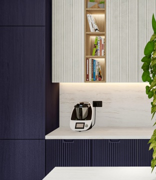 Fronturi usi mobilier MDF infoliat si vopsit Nett Front