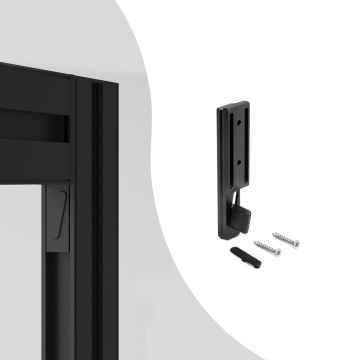 Imbinare profil sistem modular dressing Zero finisaj negru