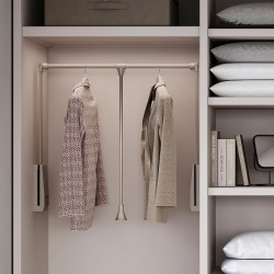 Lift pentru haine 12kg gri stone accesorii dressing Hack