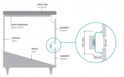 Maner Gola C intermediar inox Opes