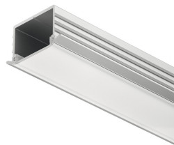Profil banda LED aluminiu ingropat 11mm 2.5m 833.72.984 Hafele