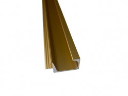 Profil maner tip G aluminiu finisaj auriu mat 3ml