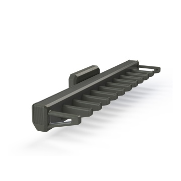 Suport extractibil cravate accesorii dressing Quartz, finisaj titan - Img 2
