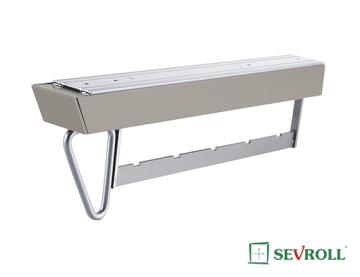 Suport extractibil umerase gri perlat 425x137x350mm accesorii dressing Royal - Img 2