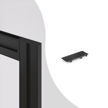 Capac acoperire profil sistem modular dressing Zero finisaj negru