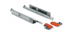 Glisiera TANDEM 270mm cu extragere partiala cu Tip-On, 30kg 550F3500C Blum