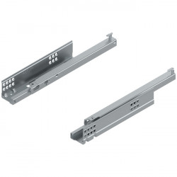 Glisiera TANDEM 450mm cu extragere partiala cu Tip-On inclus, 30kg 550F4500T Blum