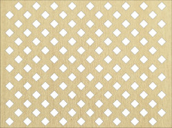 Panou perforat din HDF - LACCATO - FRANZ MAPLE