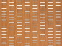 Panou perforat din HDF model FREQUENCY  CHERRY