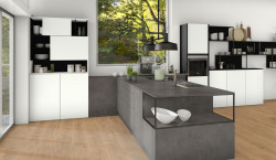 LAMINATE - U998 Negru fumuriu ST38