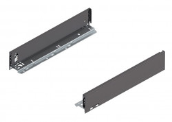 Laterala M sertar Legrabox pure set gri-orion mat, 770M Blum