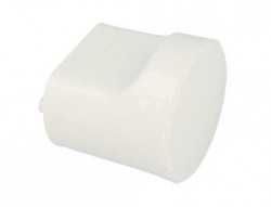 Maner plastic pentru cabina toaleta alb