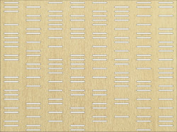 Panou perforat din HDF model FREQUENCY MAPLE