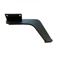 Picior mobila Scala H100, H150 negru mat/crom lucios