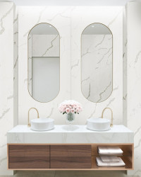 Placa Rocko Tiles R101 PT Statuario 2800x1230x4mm Kronospan