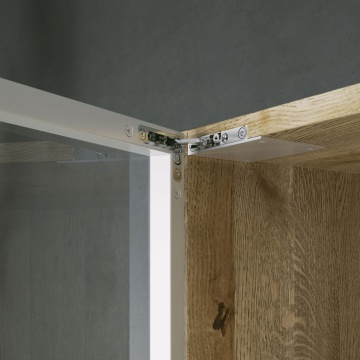 Rama aluminiu profil Z22, finisaj inox periat - Img 2