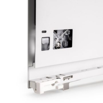 Sertar Emuca V H131mm, 500mm, soft close, 3D, 40kg, alb - Img 2