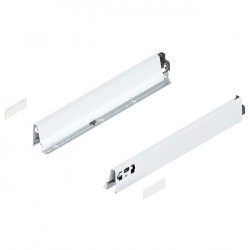 Tandembox ANTARO - Laterala N sertar 450mm alb sidefat 378N4502SA set Blum