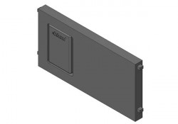 AMBIA-LINE Separator transversal pentru LEGRABOX/MERIVOBOX plastic gri orion ZC7Q010SS