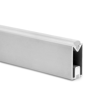 Bara haine cu banda LED Neonlynx V 4.5x8mm lumina calda 2700K finisaj aluminiu - Img 2