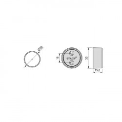 Bara haine rotunda 1.15m + suport bara haine neagra accesorii dressing 