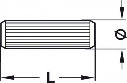 Cepi lemn fag 8x30mm/8x40mm Hafele