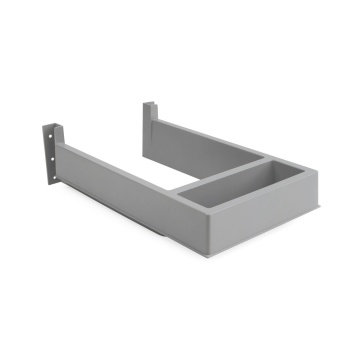 Element insertie pentru sertar chiuveta, cadru U 323x186mm, alb/gri