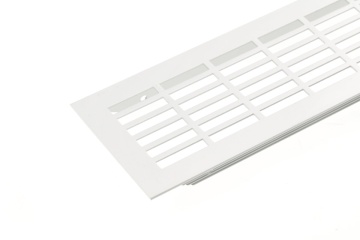 Grila ventilatie aluminiu 480x80mm, finisaj gri - Img 3