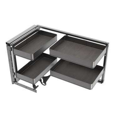 Mecanism extractibil de colt Easy Handling, directia de rotire stanga, gri antracit - Img 3