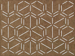 Panou perforat din HDF model BEHIVE