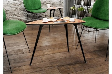 Picior masa ajustabil X-LINE H710, finisaj negru