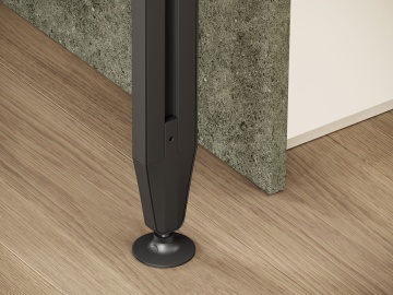 Picior prindere circular profil pe podea/tavan sistem modular dressing Zero - Img 4