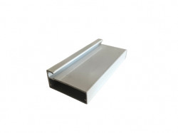 Profil aluminiu 1002 pentru rama lata 3m finisaj alb