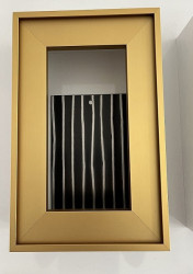 Profil aluminiu pentru rama 3m finisaj auriu mat