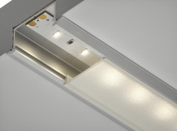 Profil aluminiu LED  ingropat 11mm 833.72.984 Hafele