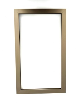 Rama aluminiu profil lat Z5, finisaj bronz
